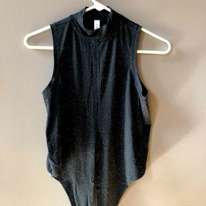 Lululemon wrap mock neck tank top